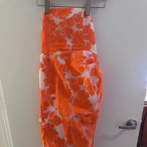 Showpo Brailey Midi Dress, Size 8